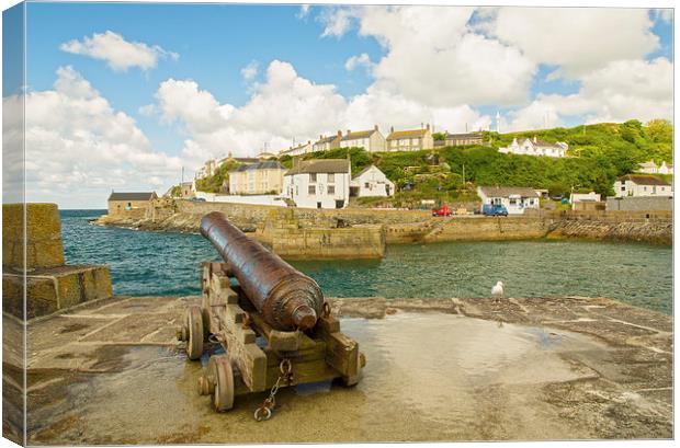  Porthleven Cornwall Canvas Print by Clive Eariss