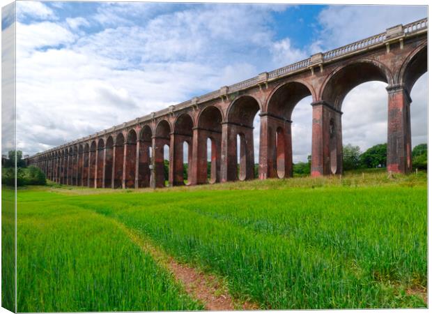 Hampstead Viaduct Canvas Print by Clive Eariss