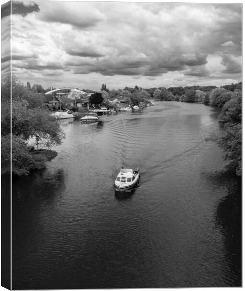 Walton On Thames  Canvas Print by Clive Eariss