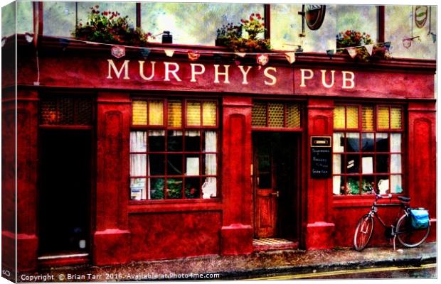 Murphy's Pub in Dingle Canvas Print by Brian Tarr