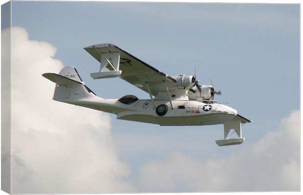 Consolidated PBY Catalina Canvas Print by Edward Denyer