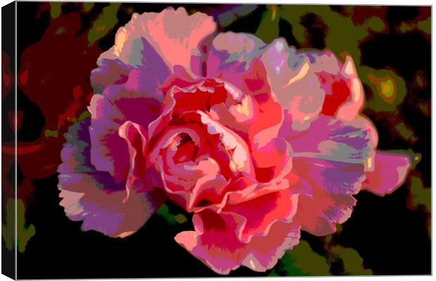 Pink flower Canvas Print by Milena Barczak