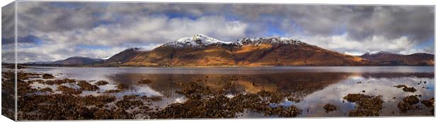 Loch Linnhe Canvas Print by Macrae Images
