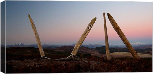 Abriachan Canvas Print by Macrae Images