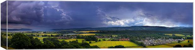 Thunderstorm over Beauly Canvas Print by Macrae Images