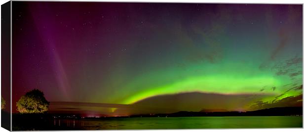   Northern Lights Canvas Print by Macrae Images