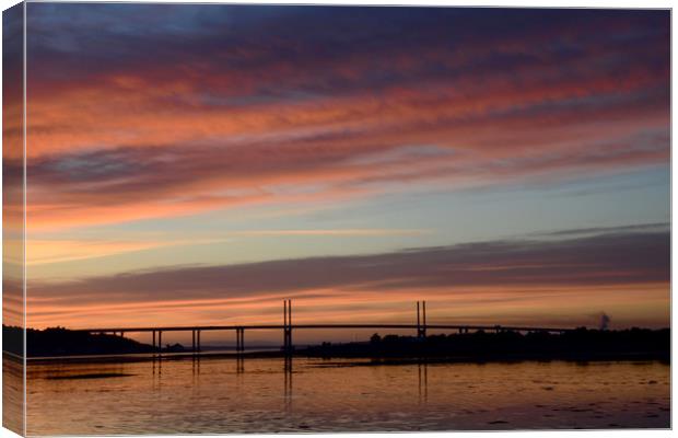 Inverness Dawn Canvas Print by Macrae Images