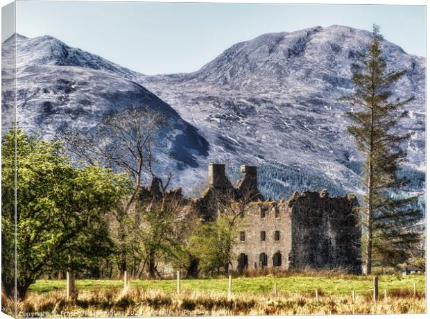 Bernera Barracks Canvas Print by Fraser Hetherington