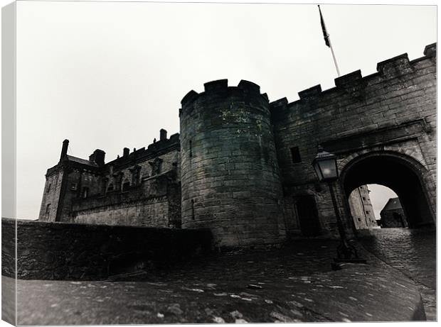 Castle Entrance Canvas Print by Fraser Hetherington