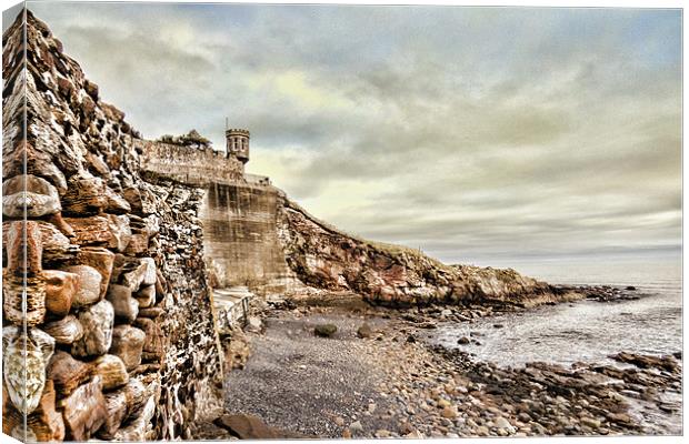 Crail Wall Canvas Print by Fraser Hetherington