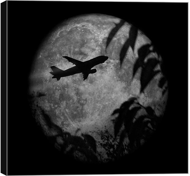 Fly me to the Moon Canvas Print by Fraser Hetherington