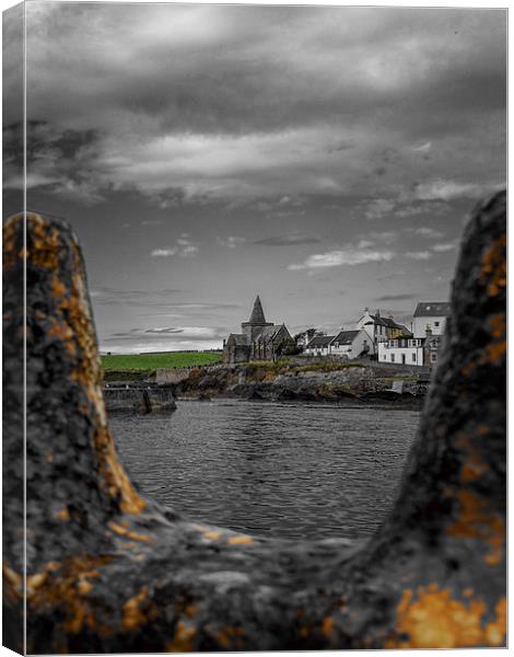 Across the water to St Monans Canvas Print by Fraser Hetherington