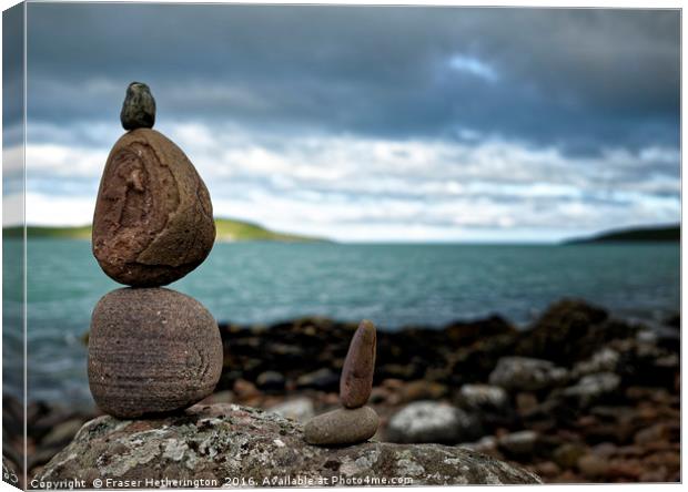 The Standing Stones Canvas Print by Fraser Hetherington