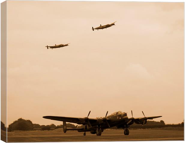  Three Lancs Canvas Print by Matt Durrance