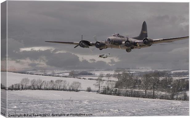 B17 - St Crispin's Day Canvas Print by Pat Speirs