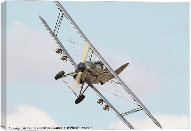 Hawker Hind Canvas Print by Pat Speirs
