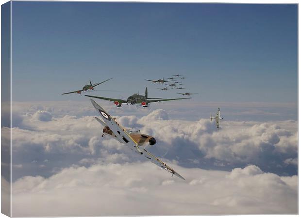 The Few in action Canvas Print by Pat Speirs