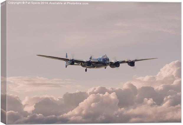 Lancaster - Summer Dawn Canvas Print by Pat Speirs