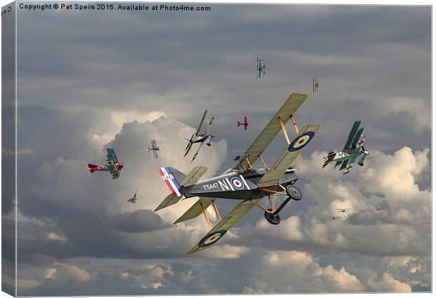  WW1 - 'Wings' Canvas Print by Pat Speirs
