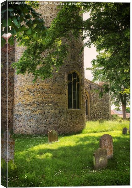 Holy Trinity Church Canvas Print by Ann Garrett