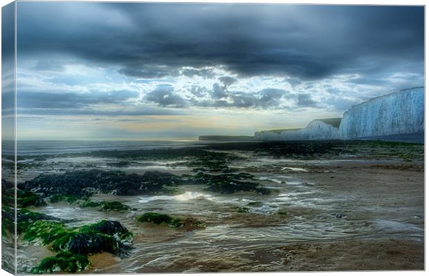 Storm Brewing Canvas Print by Ann Garrett