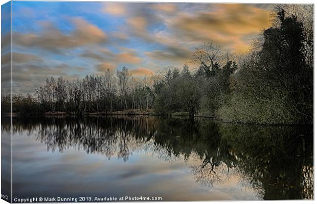 Thompson Water 6 Canvas Print by Mark Bunning