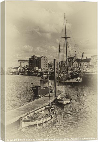 Wells gone by Canvas Print by Mark Bunning