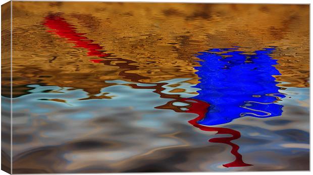 Reflection of a bucket and spade Canvas Print by Mark Bunning