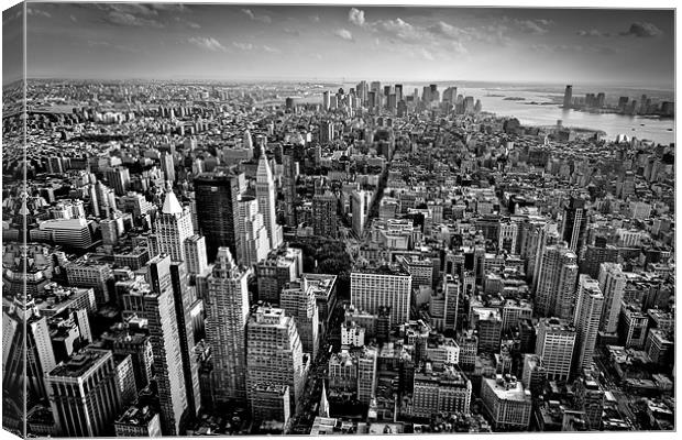 New York Canvas Print by Sam Burton