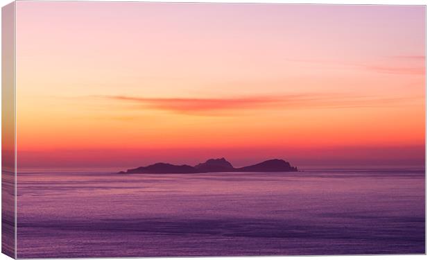 Outer Blaskets after Sunset Canvas Print by Hauke Steinberg