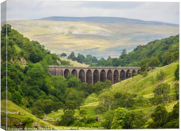 Smardale Gill Viaduct Canvas Print by Hauke Steinberg