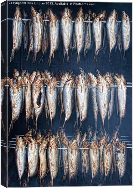 Kippers Canvas Print by Rick Lindley