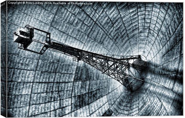 Jodrell bank cheshire Canvas Print by Rick Lindley