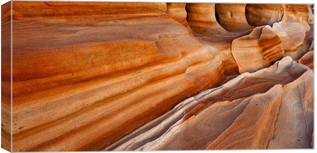 Valley of Fire Canvas Print by Keith Barker