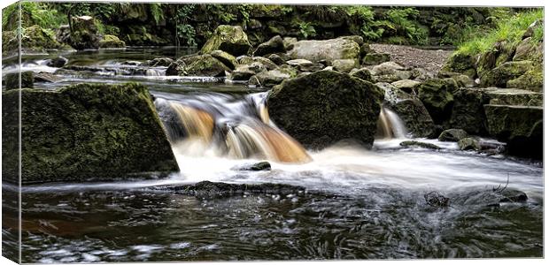 Mallyan Spout Yorkshire Canvas Print by Keith Barker