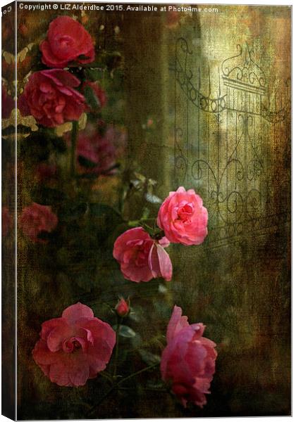  Gothic Romance Canvas Print by LIZ Alderdice