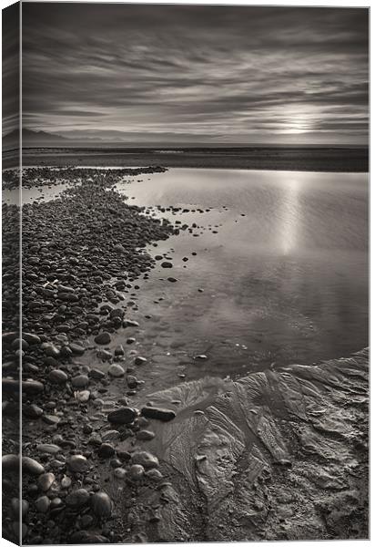 Welsh Beach Sunset Canvas Print by Natures' Canvas: Wall Art  & Prints by Andy Astbury