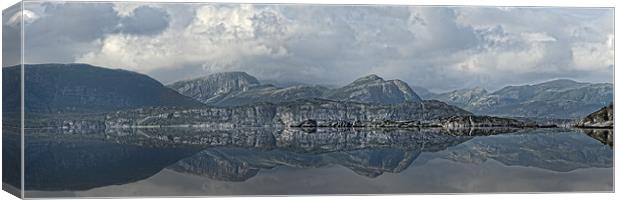 Panoramic Reflections Canvas Print by Natures' Canvas: Wall Art  & Prints by Andy Astbury