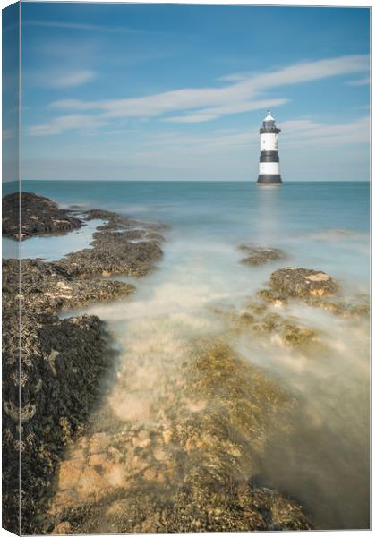 Lighthouse at Penmon Canvas Print by Natures' Canvas: Wall Art  & Prints by Andy Astbury