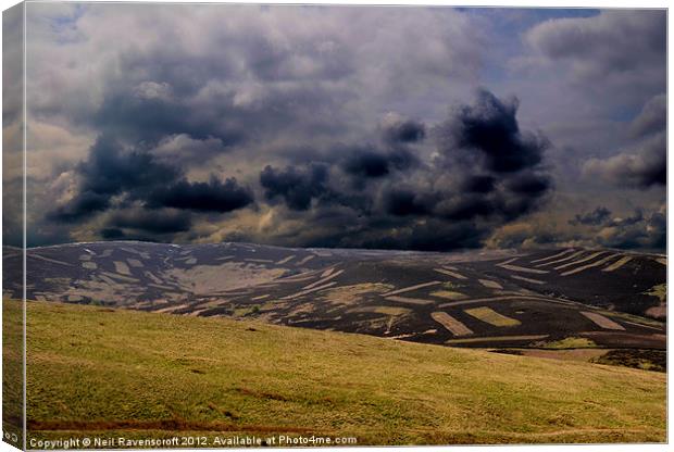 Approaching Storm Canvas Print by Neil Ravenscroft