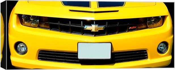   Chevrolet Camaro 2 Canvas Print by Neil Ravenscroft