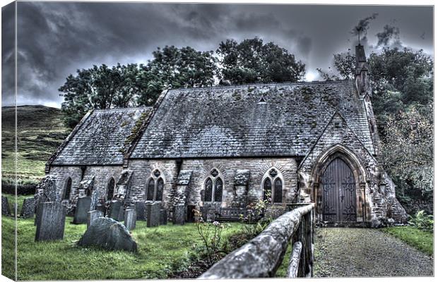 St Margaret`s , Wythop, Cumbria Canvas Print by Gavin Wilson