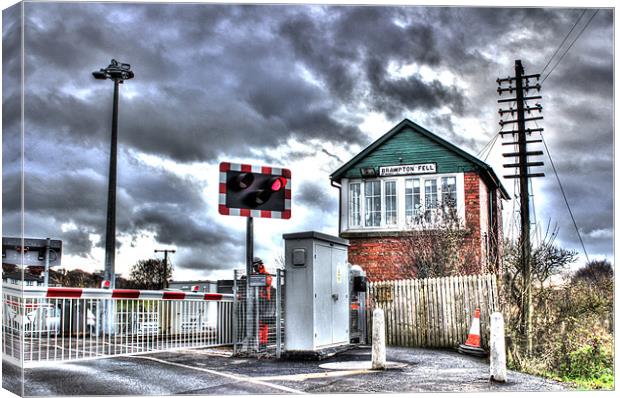 Brampton Fell Box Canvas Print by Gavin Wilson