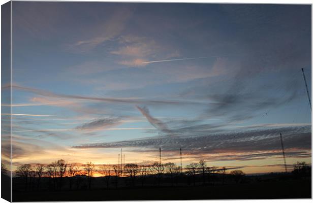 Masts at Skelton Canvas Print by Gavin Wilson