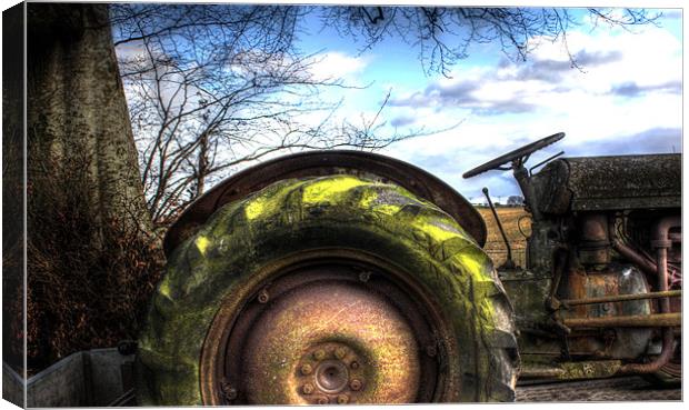 wheel Canvas Print by Gavin Wilson