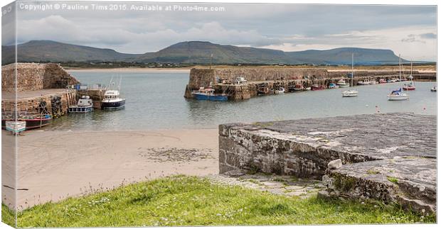  Mullaghmore, County Sligo, Ireland Canvas Print by Pauline Tims