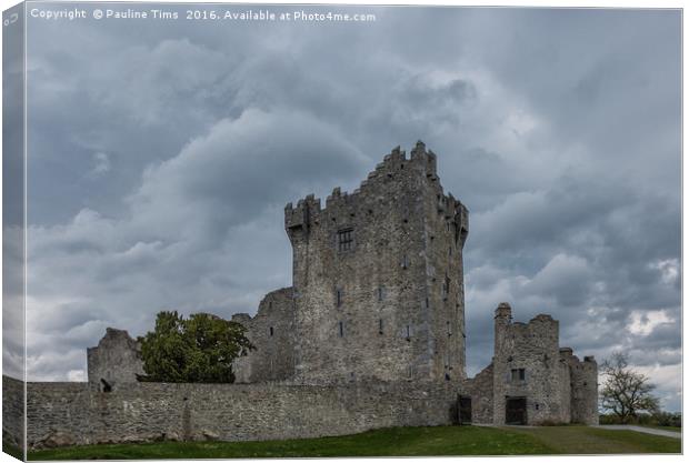 Ross Castle Killarney Canvas Print by Pauline Tims