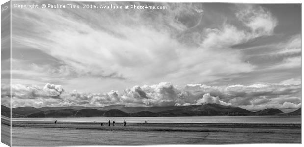 Inch Beach Co. Kerry, Ireland Canvas Print by Pauline Tims