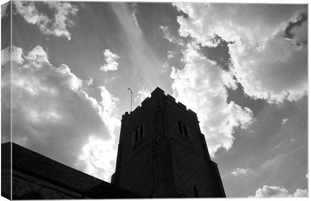 Towering Above Canvas Print by Zechariah Richardson