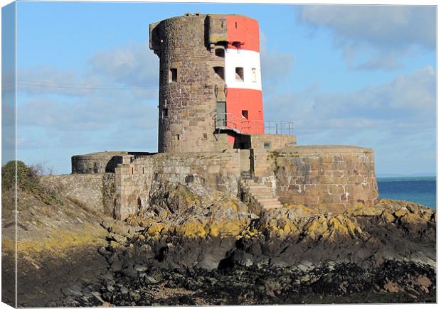 Archirondel Tower Jersey Canvas Print by Julie Ormiston